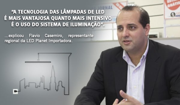 Entrevista de Flávio Casemiro sobre retrofit do LED